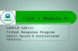 Tier 1 Module 6 CERCLA 128(a) Tribal Response Program Public Record & Institutional Controls.