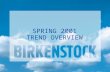 SPRING 2001 TREND OVERVIEW. Keep in mind: We can all look for trends How key trends can affect your business Use trends to build your retailers business.