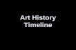Art History Timeline. Cave Paintings Time Period: 15,000 B.C. Media: Charcoal, Dirt.