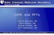 Duke Internal Medicine Residency Curriculum Copyright © 2006, Duke Internal Medicine Residency Curriculum and DHTS Technology Education Services COPD and.
