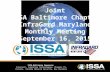 Joint ISSA Baltimore Chapter InfraGard Maryland Monthly Meeting September 16, 2015 ISSA-Baltimore Sponsors: Interset!, CyberCore Technologies, Phoenix.