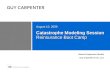 Catastrophe Modeling Session Reinsurance Boot Camp August 10, 2009 Aleeza Cooperman Serafin Guy Carpenter & Co, LLC.