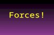 Forces! What Is Force? It takes a force to move something.