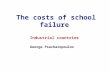 The costs of school failure Industrial countries George Psacharopoulos.