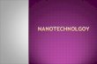 Nano- means “one-billionth” or 10-9.  Nanotechnology involves creating and manipulating materials at the nano scale.  Nanobiotechnology is biotechnology.