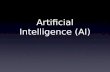 Artificial Intelligence (AI). What is AI? Artificial Intelligence (AI) is usually defined as the science of making computers do things that require intelligence.