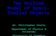 The Unified Model of Quasi-Stellar Objects Dr. Christopher Sirola Department of Physics & Astronomy University of Southern Mississippi.