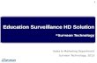 1 Education Surveillance HD Solution - Surveon Technology Sales & Marketing Department Surveon Technology, 2013.