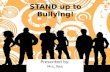 STAND up to Bullying! Presented by: Mrs. Rex. Kitchen Table.
