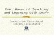 Four Waves of Teaching and Learning with Serf® Server-side Educational Records Facilitator.