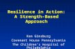 Resilience in Action: A Strength-Based Approach Ken Ginsburg Covenant House Pennsylvania The Children’s Hospital of Philadelphia.
