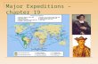 Major Expeditions – chapter 19. Spanish Empire Conquest of New Spain Hernan Cortes conquered Aztecs in 1521  600 Spanish soldiers Francisco Pizarro.