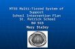 MTSS Multi-Tiered System of Support School Intervention Plan St. Patrick School Ed 515 Mary Staley.