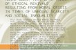 MORAL GODS: TEST OF A THEORY OF ETHICAL REVIVALS RESULTING FROM MORAL CRISIS IN TIMES OF UNEQUAL SCARCITY AND SOCIAL INEQUALITY Douglas R. White, Bahattin.