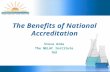 The Benefits of National Accreditation Steve Arms The NELAC Institute TNI.