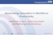 Showcasing Innovation in Workforce Productivity Pathfinder Project –Gathering Health and Wellbeing Data Workshop.