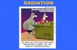 RADIATION Radiation Basics Radiation – Energy in transit:  Radiation is energy that comes from a source and travels through some material or through.