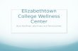 Elizabethtown College Wellness Center Buck Kauffman, Jake Evans and Tommy James.