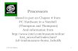 CSIT 301 (Blum)1 Processors Based in part on Chapter 4 from PC Hardware in a Nutshell (Thompson and Thompson) And information from .