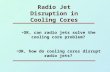 Radio Jet Disruption in Cooling Cores OR, can radio jets solve the cooling core problem? OR, how do cooling cores disrupt radio jets?