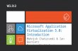 Microsoft Application Virtualization 5.0: Introduction Mohnish Chaturvedi & Ian Bartlett Premier Field Engineer WCL312.