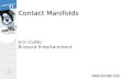 Contact Manifolds Erin Catto Blizzard Entertainment.