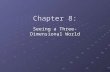 Chapter 8: Seeing a Three-Dimensional World. The visual system must compute: Depth (distance of an object from the perceiver) Egocentric direction (direction.