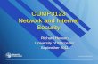 COMP3123 Network and Internet Security Richard Henson University of Worcester September 2011.