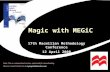 Magic with MEGiC 17th Macmillan Methodology Conference 12 April 2008 Note: This is a streamlined version, optimized for downloading. Queries, issues? Email.