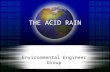 THE ACID RAIN Environmental Engineer Group. INTRODUCTION.