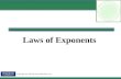 Copyright (c) 2010 Pearson Education, Inc. Laws of Exponents.