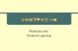 1 Chapter 16 Protocols and Protocol Layering. 2 Protocol  Agreement about communication  Specifies  Format of messages (syntax)  Meaning of messages.