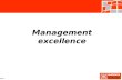 Page 1 Management excellence. Page 2 Section 4 Performance Management Process.