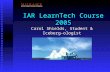 IAR LearnTech Course 2005 Carol Shields, Student & Iceberg-ologist.