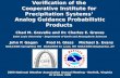 Verification of the Cooperative Institute for Precipitation Systems‘ Analog Guidance Probabilistic Products Chad M. Gravelle and Dr. Charles E. Graves.