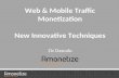 Marketing Plan Web & Mobile Traffic Monetization New Innovative Techniques Ziv Dascalu.