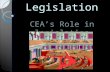 Legislation CEA’s Role in legislation. Why are we involved in politics? For Children and Public Education (CEA Website) Public education policy and politics.