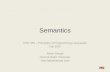 Semantics CSE 340 – Principles of Programming Languages Fall 2015 Adam Doupé Arizona State University .