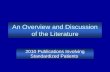 An Overview and Discussion of the Literature 2010 Publications Involving Standardized Patients.
