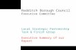 Redditch Borough Council Executive Committee Local Strategic Partnership Task & Finish Group Executive Summary of our Report.