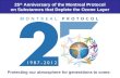 25 th Anniversary of the Montreal Protocol on Substances that Deplete the Ozone Layer.