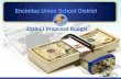 Encinitas Union School District 2010-11 Proposed Budget.