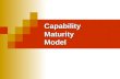 Capability Maturity Model. History 1986 - Effort started by SEI and MITRE Corporation  assess capability of DoD contractors First version published in.