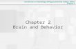 Introduction to Psychology: Kellogg Community College, Talbot Chapter 2 Chapter 2 Brain and Behavior.