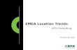 EMEA Location Trends GCS Consulting October 14th, 2009.