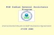 R10 Indian General Assistance Program Environmental Results & IGAP Assistance Agreements ATCEM 2008.