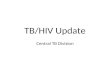 TB/HIV Update Central TB Division. Estimated HIV prevalence in new TB cases, 2008.