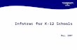 Infotrac for K-12 Schools May, 2007. Today’s Objectives  Review Infotrac Databases used in K-12 Schools  Review periodical databases that support general.