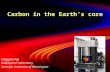 Carbon in the Earth’s core Yingwei Fei Geophysical Laboratory Carnegie Institution of Washington.