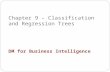 Chapter 9 – Classification and Regression Trees DM for Business Intelligence.